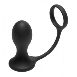 Prostatic Play Rover Silicone Cock Ring and Prostate Plug