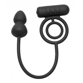 Prostatic Play Voyager 1 Vibrating Cock Ring and Anal Plug