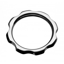 Gear Head 1.75 inch Metal Cock Ring