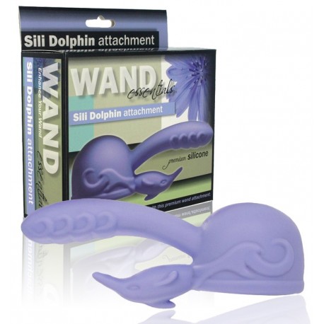 Wand Essentials Silicone Dolphin Wand Attachment Box