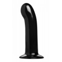 Black G-Spot Strap On Dildo