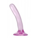 Purple Slim Strap On Harness Dildo