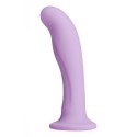 Royal Heart On Silicone Harness Dildo