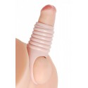 Really Ample Ribbed Penis Enhancer Sheath