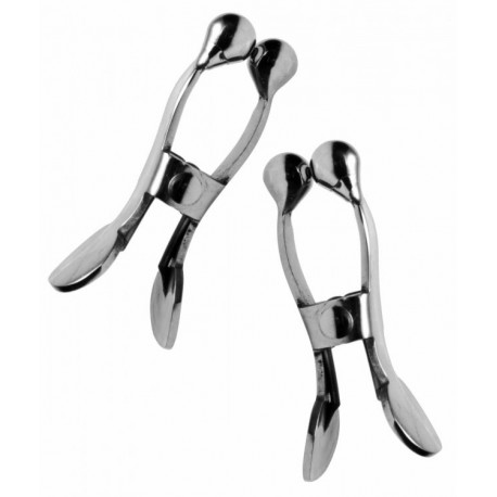 Stainless Steel Ball-Tipped Nipple Clamps