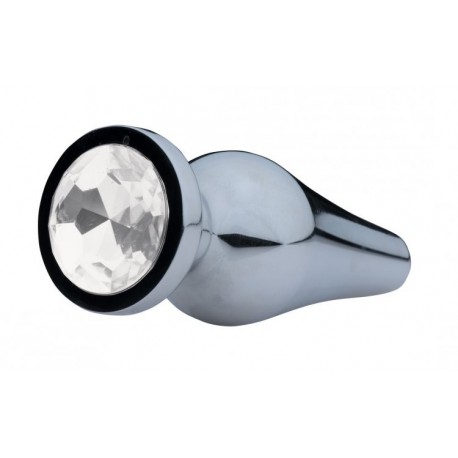 Lucent Bejeweled Aluminum Anal Plug