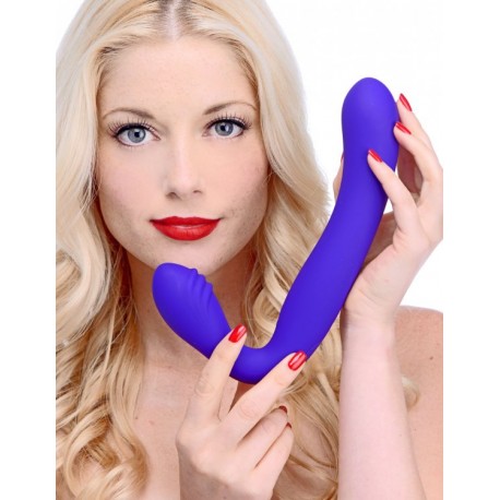 30 Mode Strap Free Vibrating Strap On Dildo