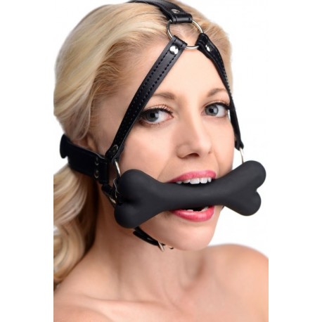 Hound Bone Gag Head Harness