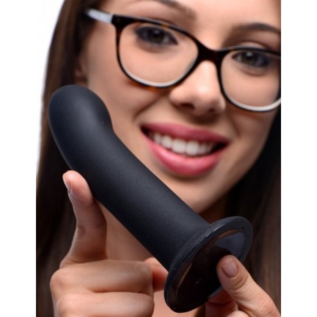 Black Silicone Large Strap-on Dildo