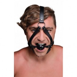 Head Harness with inch Ball Gag