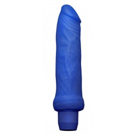 The Buzzing Blue Realistic Penis Vibe
