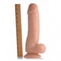 The Forearm 13 Inch Flesh Dildo with Suction Base