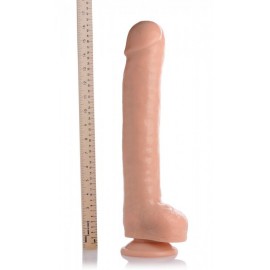 The Destroyer 16.5 Inch Flesh Dildo