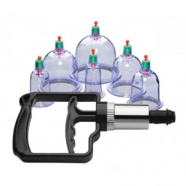 Sukshen 6 Piece Cupping Set with Acu-Points