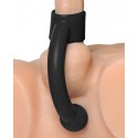 Silicone Shaft Ring with Flexible Beaded Anal Arm