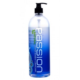 Passion Natural Water-Based Lubricant - 34 oz