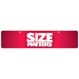 Size Matters Display Sign