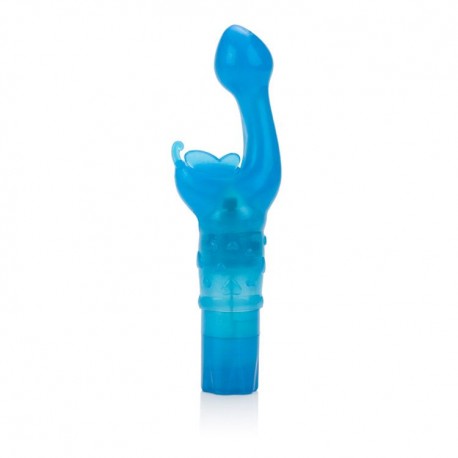 Blue Butterfly Kiss Vibrator - Packaged