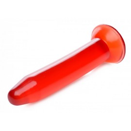 Smooth Tool Red Dildo