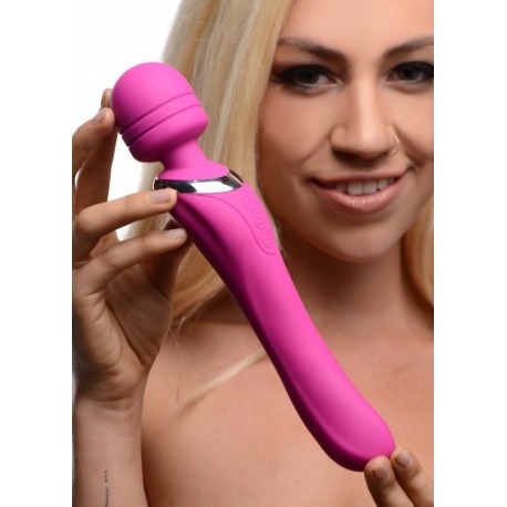 Whirling Wand 2 in 1 Silicone Dual Massage Wand