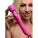 Whirling Wand 2 in 1 Silicone Dual Massage Wand