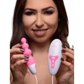 Bubble Blast Beaded Vibrating Silicone Egg Vibe