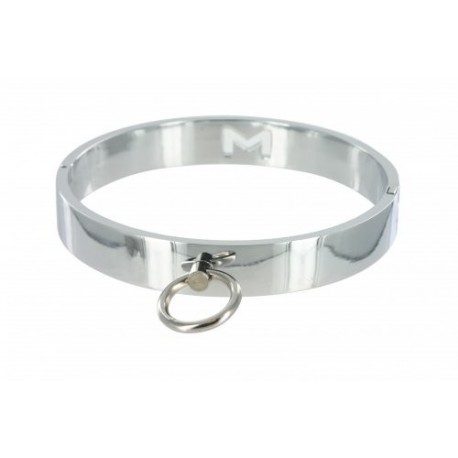 Chrome M/L Slave Collar