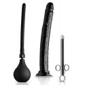 Go Deep Anal Cleansing Kit with Huge Dildo