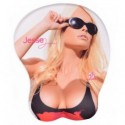 Jesse Jane Boob Mouse Pad with Gel Wrist Support