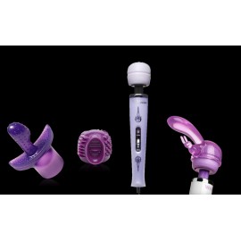 Turbo Purple Pleasure Wand Kit with Free Attachment