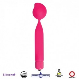 Single Vibrating Magenta Silicone Kegel Weight