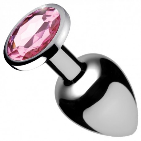 Pink Gem Large Anal Plug