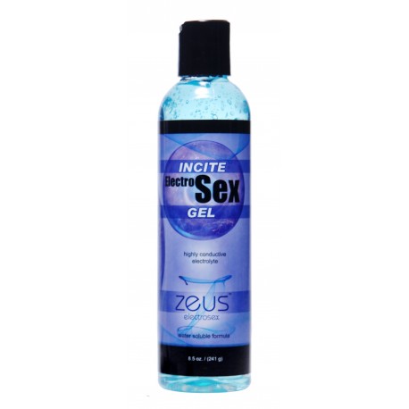 Zeus Incite Electrosex Gel - 8.5oz