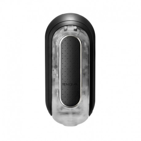 Flip 0-Zero Electronic Black Vibration Stroker