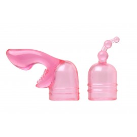 Wand Essentials Pink 2 Piece Attachment Kit