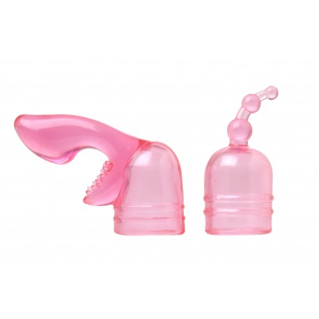 Wand Essentials Pink 2 Piece Attachment Kit