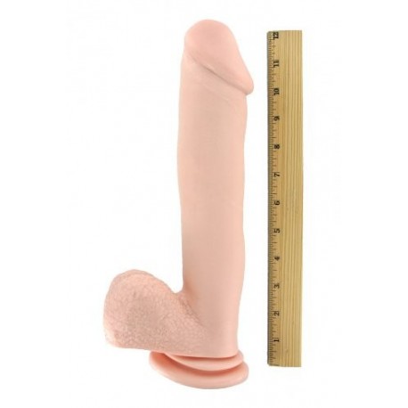 Deep Dickin Derek 12 Inch Dildo with Suction Cup