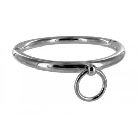 Ladies Rolled Steel Collar with Ring