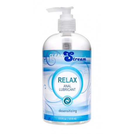 Clean Stream Relax Desensitizing Anal Lube - 17 oz.