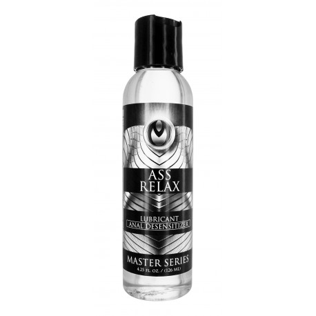 Master Series Ass Relax Desensitizing Lubricant - 4.25 oz