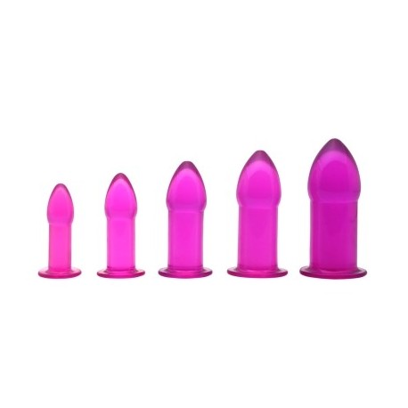 5 Piece Purple Anal Trainer Set
