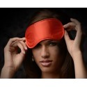 Le Boheme Red Satin Blindfold