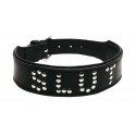 Studded Leather Slut Collar