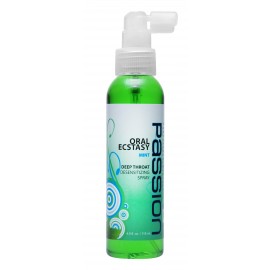 Oral Ecstasy Mint Flavored Deep Throat Numbing Spray- 4 oz.