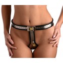 Medium Locking Steel Female Chastity Belt