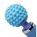 Wand Essentials Blue Massage Bumps Silicone Attachment