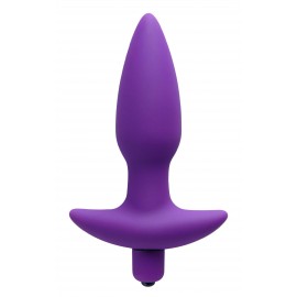 Aria Medium Vibrating Silicone Anal Plug