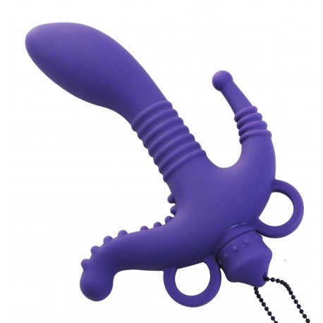 3 Way Vibrating Silicone Stimulator