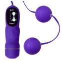 5 Function Purple Vibrating Pleasure Beads