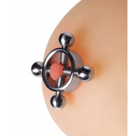 Stainless Steel Rings of Fire Nipple Press Set